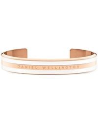 Daniel Wellington - Bracelet Manchette Emalie À Logo Gravé - Lyst