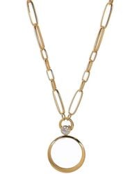Loquet London - Renga Diamond Locket Necklace - Lyst