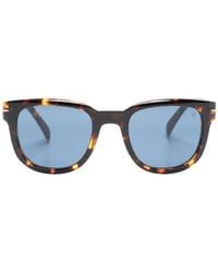 David Beckham - Tortoiseshell-Effect Square-Frame Sunglasses - Lyst