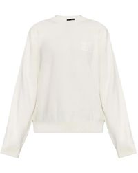 DSquared² - Logo-Embroidered Crew-Neck Sweatshirt - Lyst