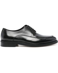 BOSS - Lace-up Leather Derby Shoes - Lyst