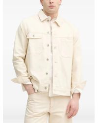 Lindbergh - Flap-Pocket Denim Jacket - Lyst