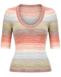Veronica Beard - Archibald Striped Sweater - Lyst