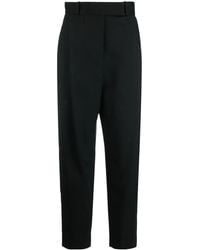 TOTEME - Deep Pleat Wool Trousers - Lyst