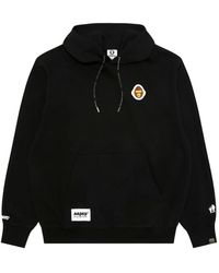 Aape By A Bathing Ape - Basic Aaper Logo-Embroidered Drawstring Hoodie - Lyst