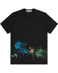 Comme des Garçons - Paint-Splatter T-Shirt - Lyst