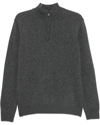 SERGIO MORETTI FIRENZE - Quarter-Zip Sweater - Lyst