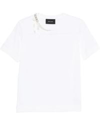 Simone Rocha - T-Shirt Con Decorazione - Lyst