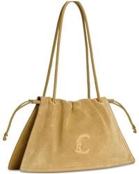 Coccinelle - Medium Dulse Embossed-Logo Shoulder Bag - Lyst