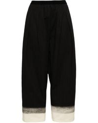 Maison Margiela - Broek Met Wijde Pijpen - Lyst