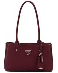 Guess - Logo-Plaque Tote Bag - Lyst