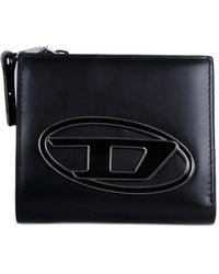 DIESEL - Portafoglio 1Dr Bi Fold Con Zip - Lyst