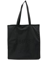 Aspesi - Logo-Print Tote Bag - Lyst