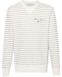 Golden Goose - Journey Embroidered Cotton Sweatshirt - Lyst