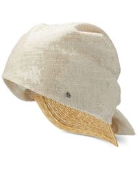 Maison Michel - Bella Sequin-embellished Vizor Hat - Lyst