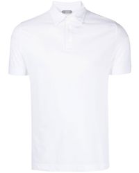 Zanone - Basic Short-sleeved Polo Shirt - Lyst