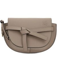 Loewe - Gate Dual Mini Leather Crossbody Bag - Lyst