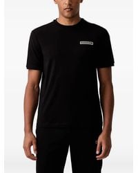 EA7 - Logo-Tape T-Shirt - Lyst