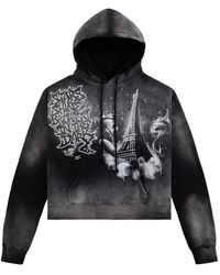 HELLSTAR - Eiffel Tower Hoodie - Lyst