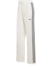 adidas - Stripe-Detail Drawstring Track Pants - Lyst