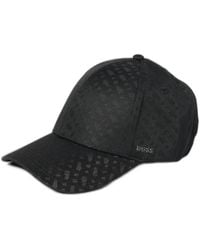 BOSS - Logo-Jacquard Baseball Cap - Lyst