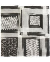 Givenchy - Contrast Print Scarf - Lyst