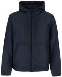 Aspesi - Hooded Zip-Up Jacket - Lyst