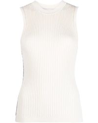 3.1 Phillip Lim - Sleeveless Ribbed-Knit Top - Lyst