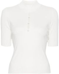 Twinset - Cut-Out Stud-Detail Sweater - Lyst