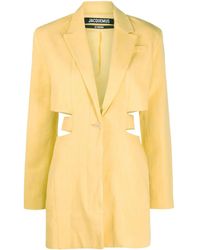 Jacquemus - La Robe Bari Blazer Minidress - Lyst