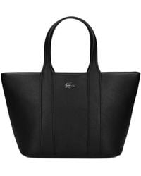Lacoste - Shopper Mit Logo-Schild - Lyst