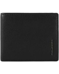 Piquadro - Logo-Lettering Wallet - Lyst