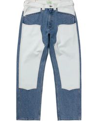 Aries - Two-Tone Jeans - Lyst