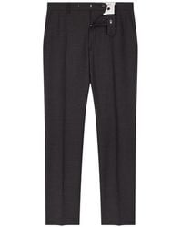 Fursac - Checked Tailored Trousers - Lyst