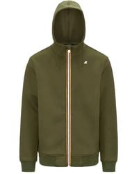 K-Way - Rainer Spacer Zip-Up Hoodie - Lyst