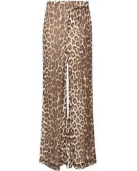 Zimmermann - Silk Printed Trousers - Lyst