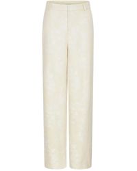 Shanghai Tang - Pantalones en jacquard - Lyst