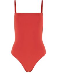 Lido - Tre Square-Neck Swimsuit - Lyst