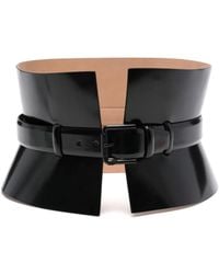 Max Mara - Bustier Leather Belt - Lyst