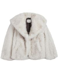 Apparis - Chaqueta Yara De Pelo Artificial - Lyst