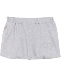 Joshua Sanders - Jupe En Coton À Strass - Lyst