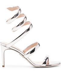Rene Caovilla - Cleo 90mm Leather Sandals - Lyst