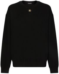 Dolce & Gabbana - Jersey con logo DG - Lyst