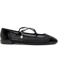 Jimmy Choo - Eleri Ballerina Ballet Flats - Lyst