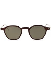 Lindberg - Geometric-Frame Sunglasses - Lyst
