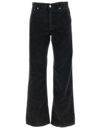 Haikure - Corduroy-Textured Trousers - Lyst