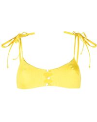 Sian Swimwear - Side-tie Ribbed Bikini Bottoms - Lyst