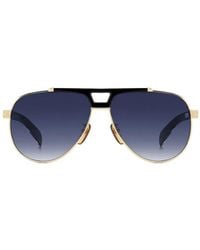 David Beckham - 7169/S Pilot-Frame Double-Bridge Sunglasses - Lyst
