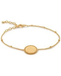Monica Vinader - Deia Bead-Embellished Chain Bracelet - Lyst