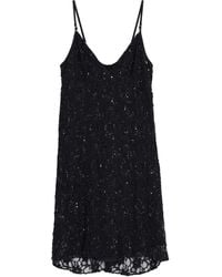 Amir Slama - Vestido corto con lentejuelas de x Astrid - Lyst